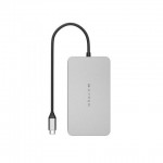 Cổng chuyển Hyperdrive Dual 4k HDMI 10-IN-1 USB-C Hub for Macbook M1 (HDM1H)