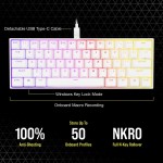 Bàn phím cơ Corsair K65 RGB MINI White