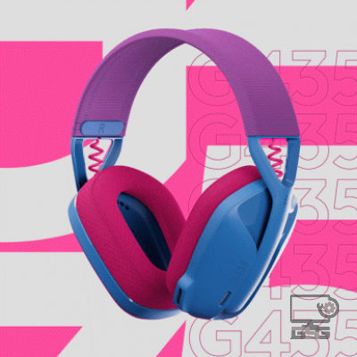 Tai nghe Logitech G435 Lightspeed Wireless Blue Raspberry 