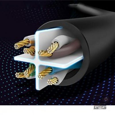 Dây Cáp Mạng Ugreen NW102 CAT6 UTP (2m) (Black)