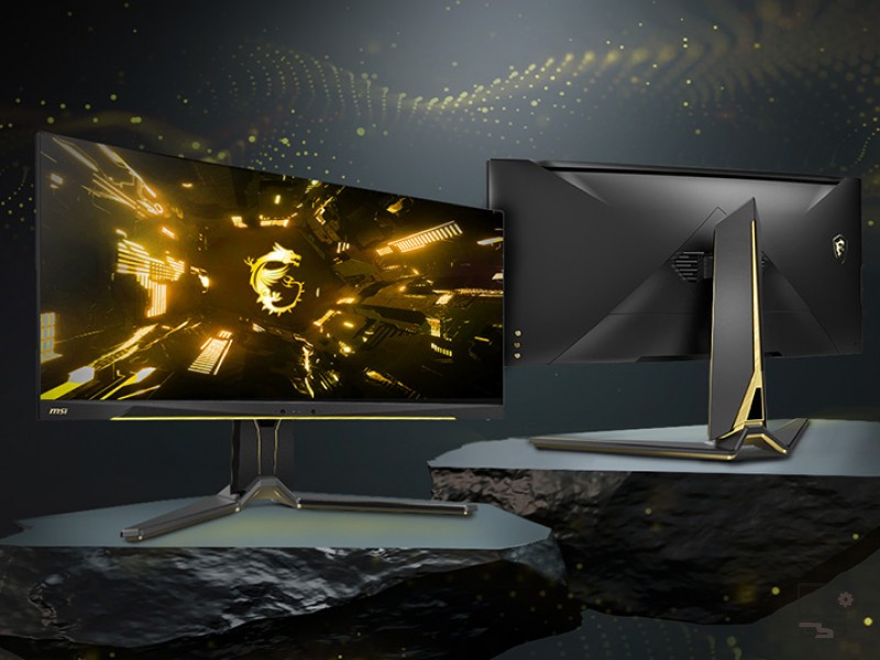 MSI giới thiệu màn hình OLED chấm lượng tử đầu tiên với công nghệ HMI 2.0