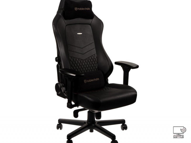 Ghế Gamer Noblechairs HERO Real Leather Black (NBL-HRO-RL-BLA)