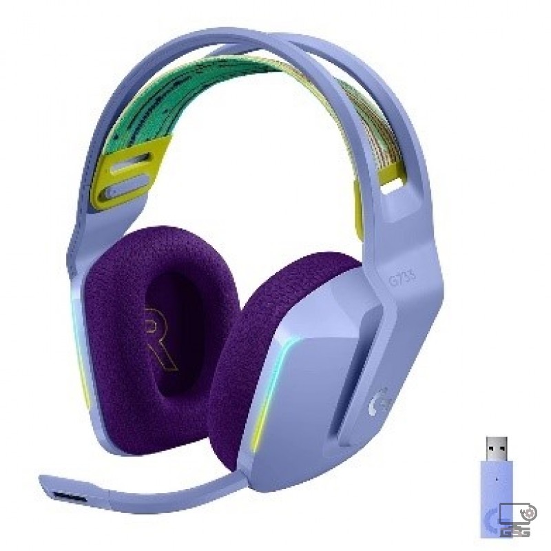 Tai nghe Logitech G733 LIGHTSPEED Wireless Lilac