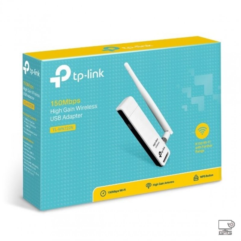 USB thu sóng WiFi 4 TP-LInk WN722N chuẩn N150