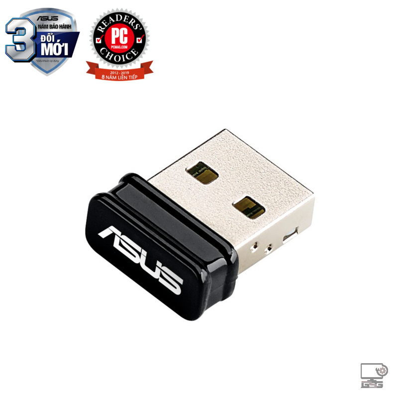 USB thu sóng WiFi 4 ASUS USB-N10 Chuẩn N150