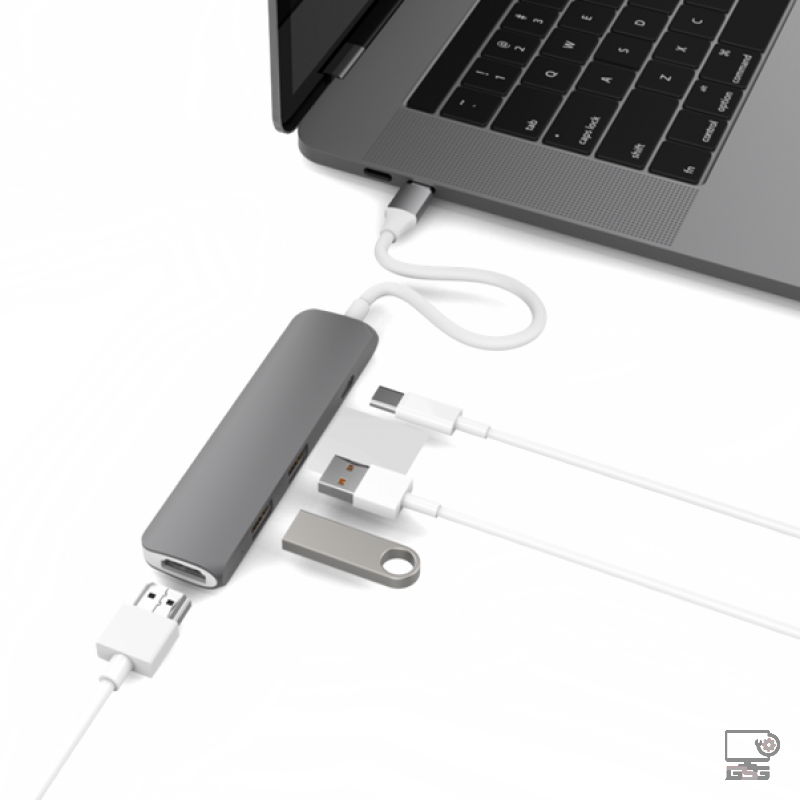 Cổng chuyển HyperDrive HDMI 4K USB-C Hub - GN22B